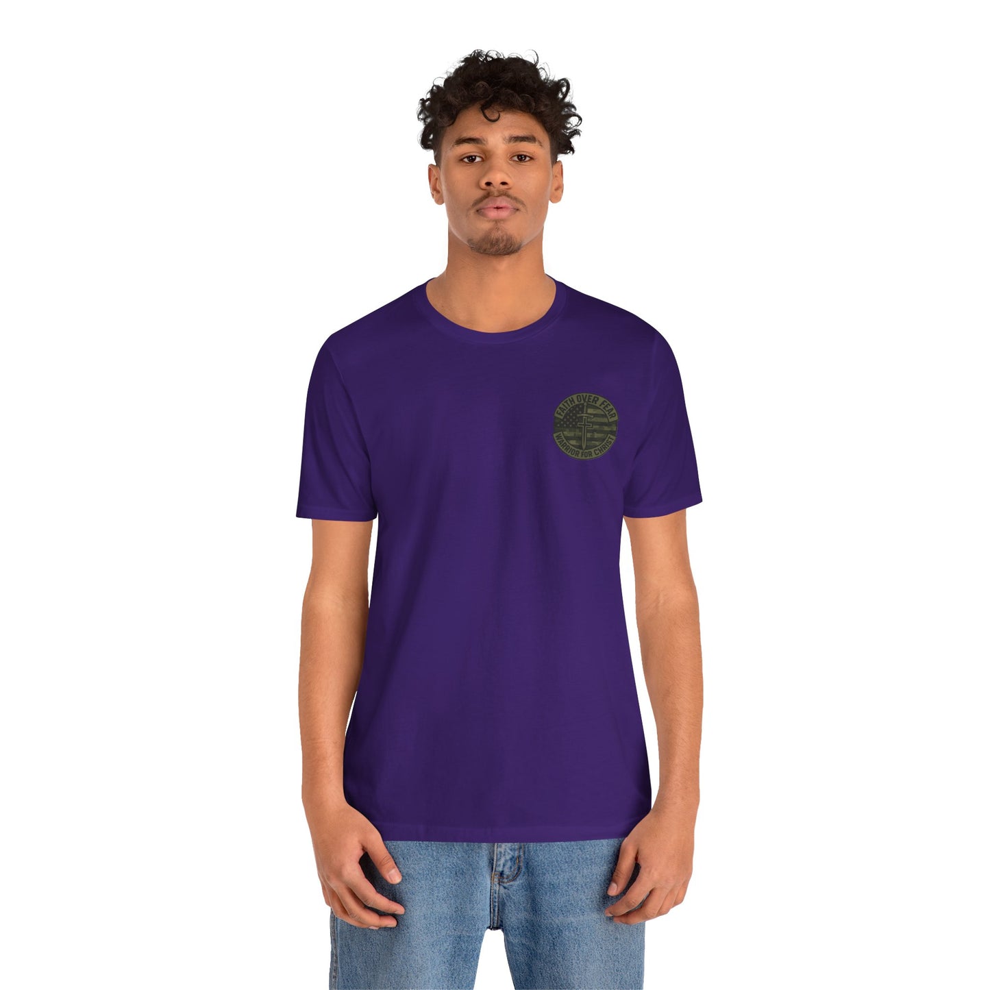 Faith Over Fear "Warrior for Christ" T-Shirt