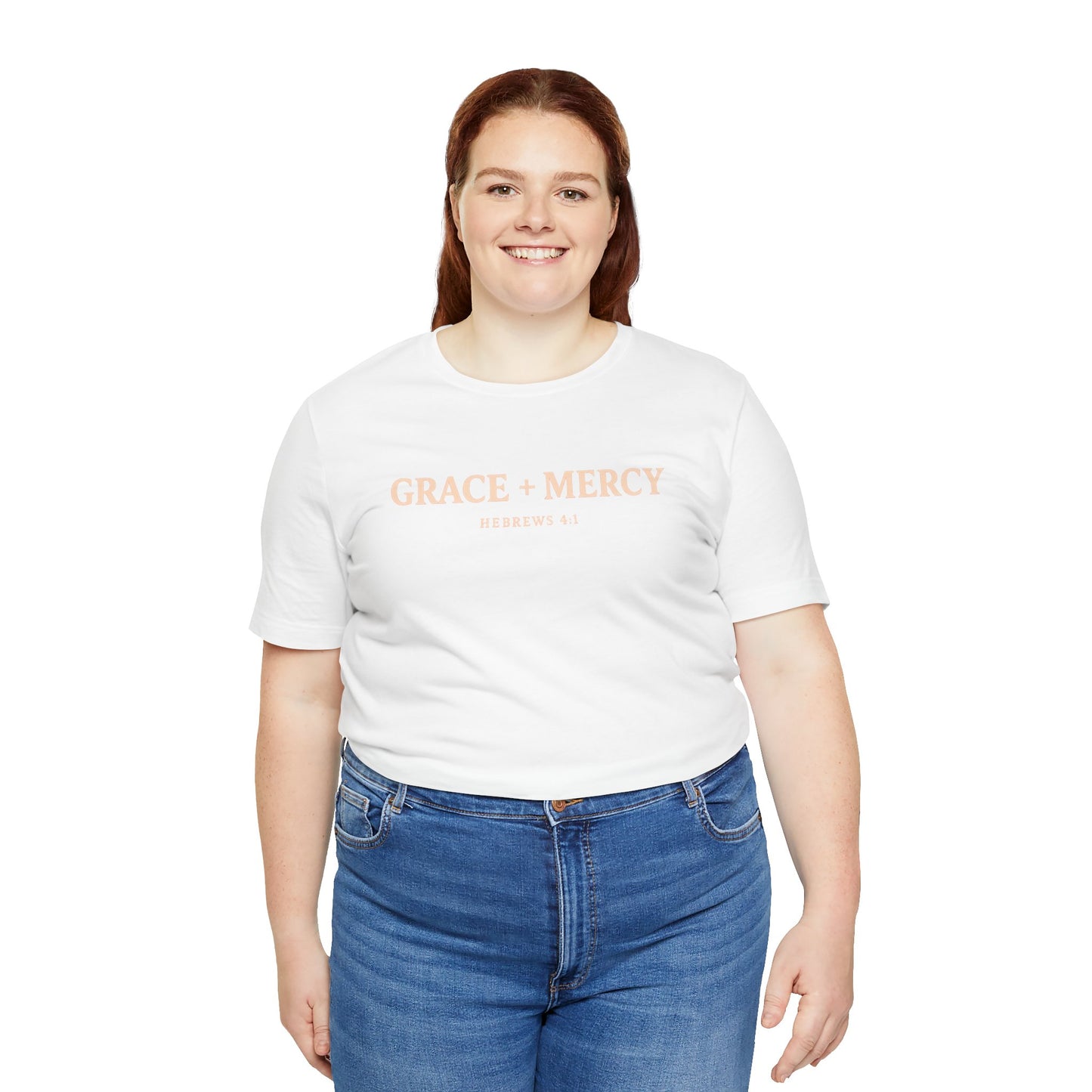Grace + Mercy Graphic T-Shirt — Faith-Inspired Christian Tee
