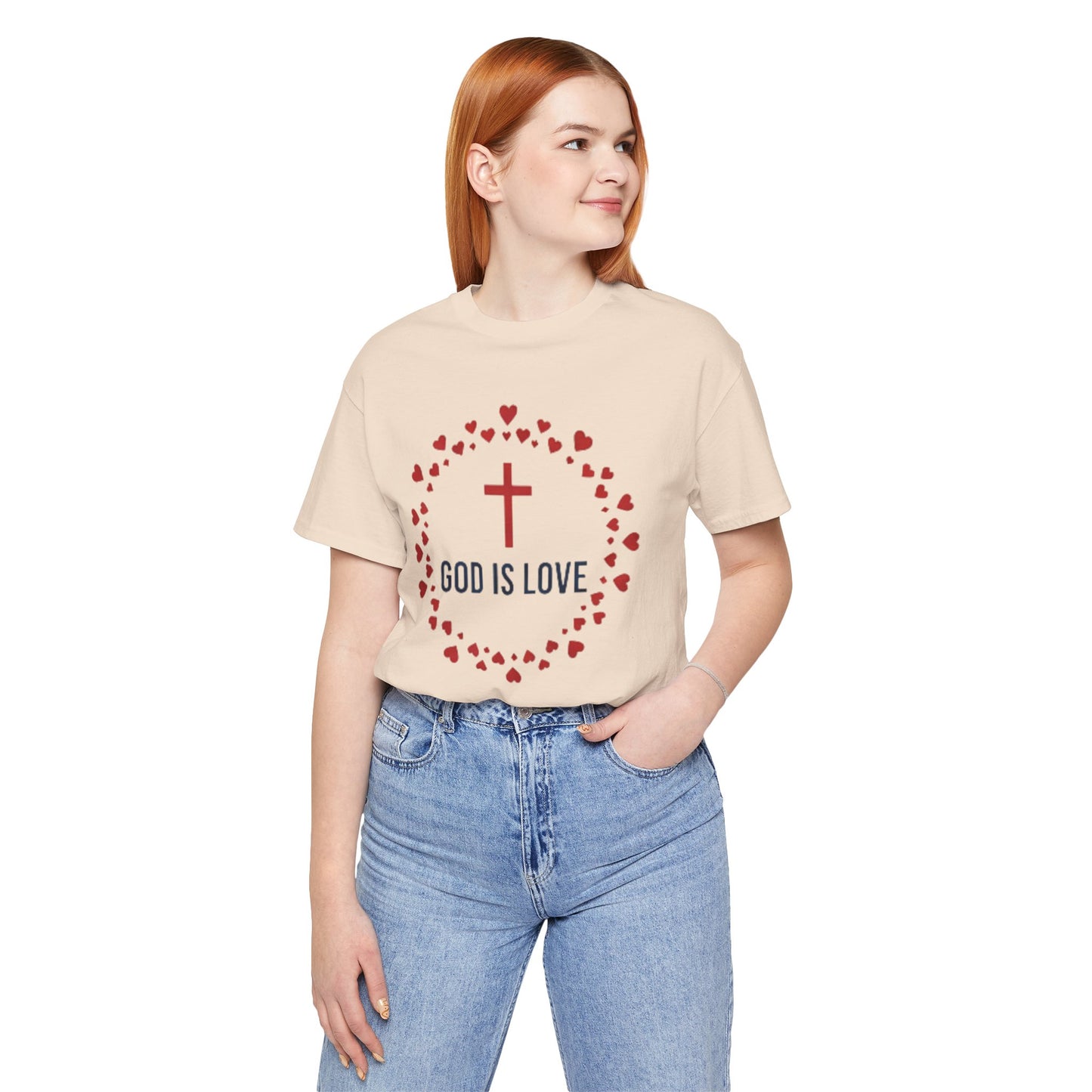 GOD IS LOVE Christian T‑Shirt — Inspirational Faith Tee