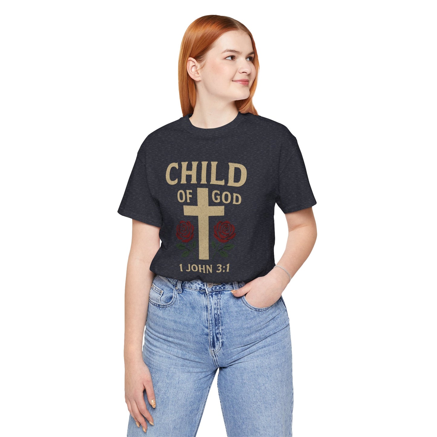 Child of God T-Shirt — 1 John 3:1 Bible Verse Christian Tee