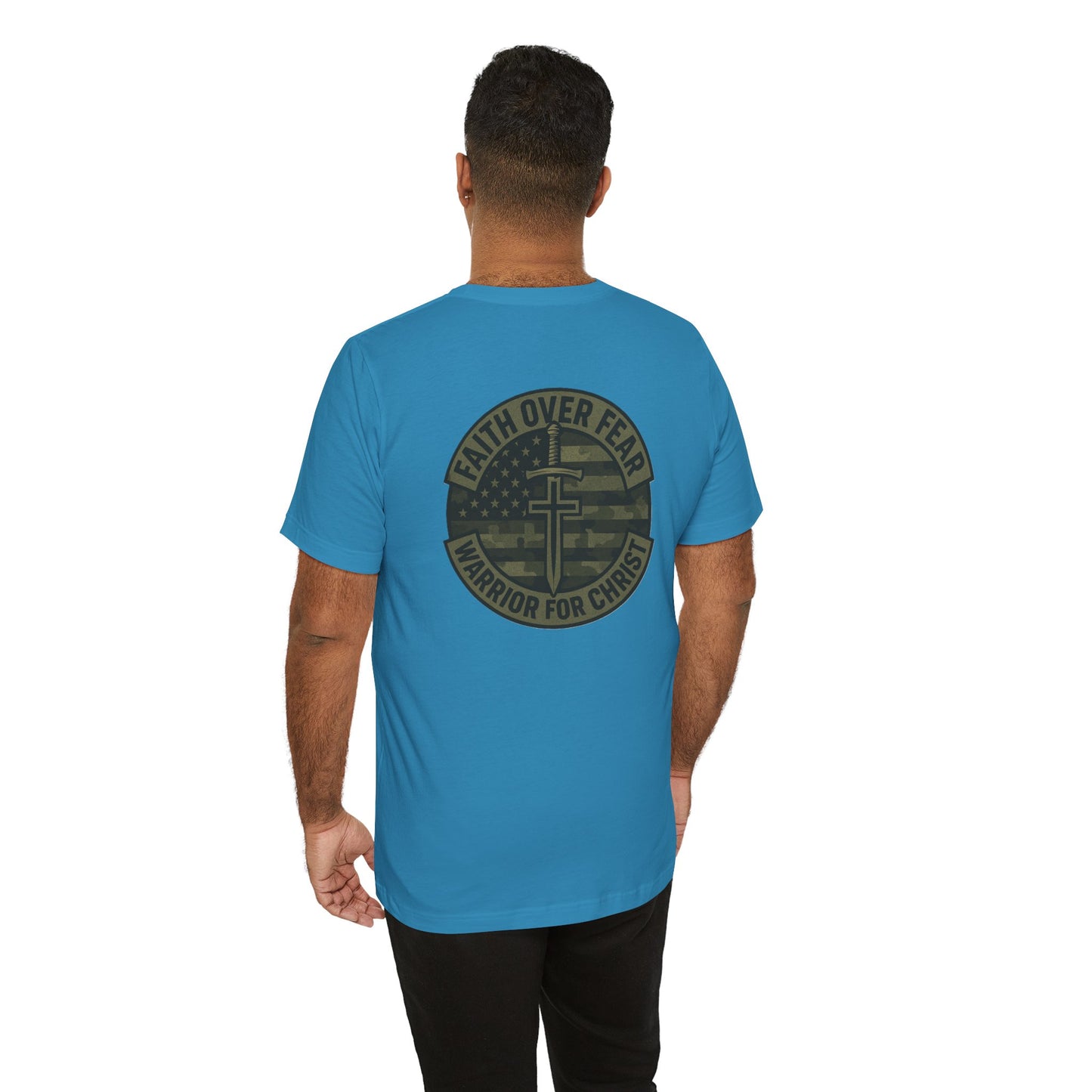 Faith Over Fear "Warrior for Christ" T-Shirt