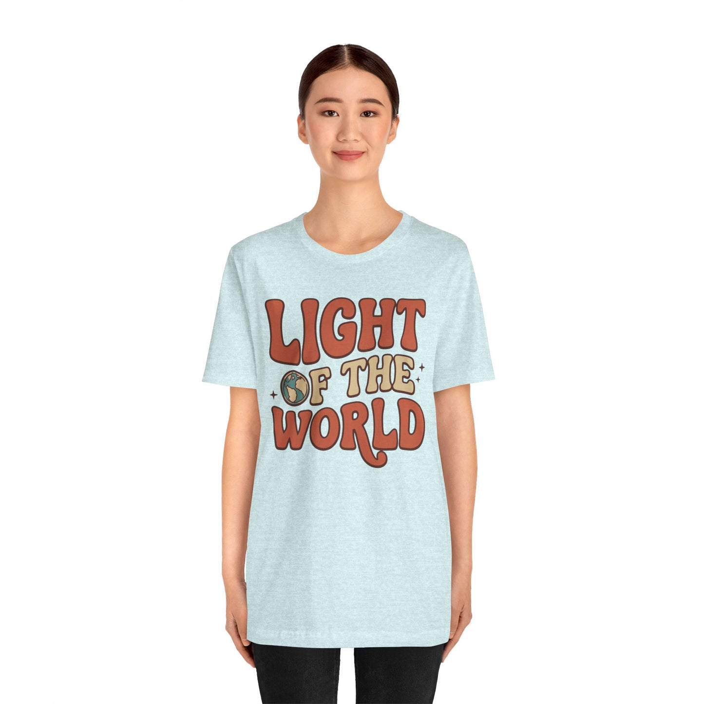 Light of the World T-Shirt — Inspirational Christian Tee