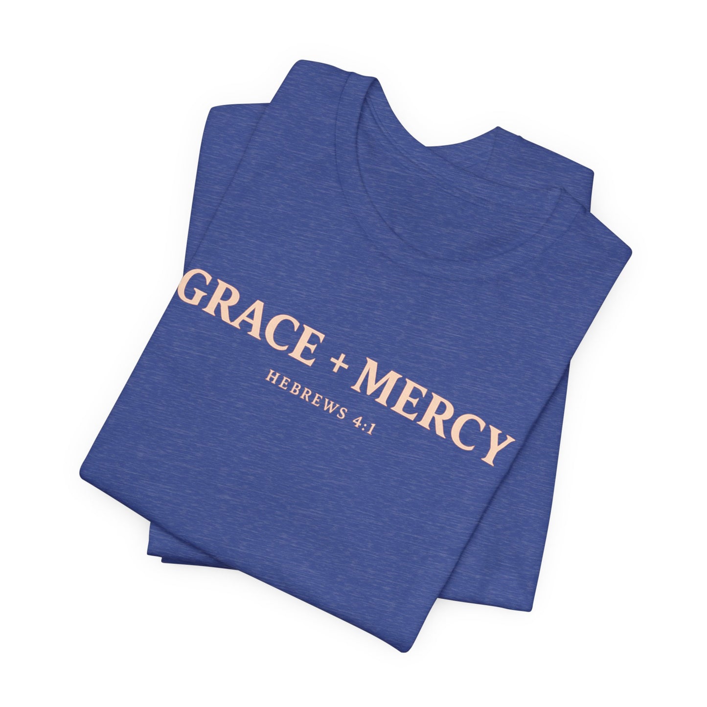 Grace + Mercy Graphic T-Shirt — Faith-Inspired Christian Tee