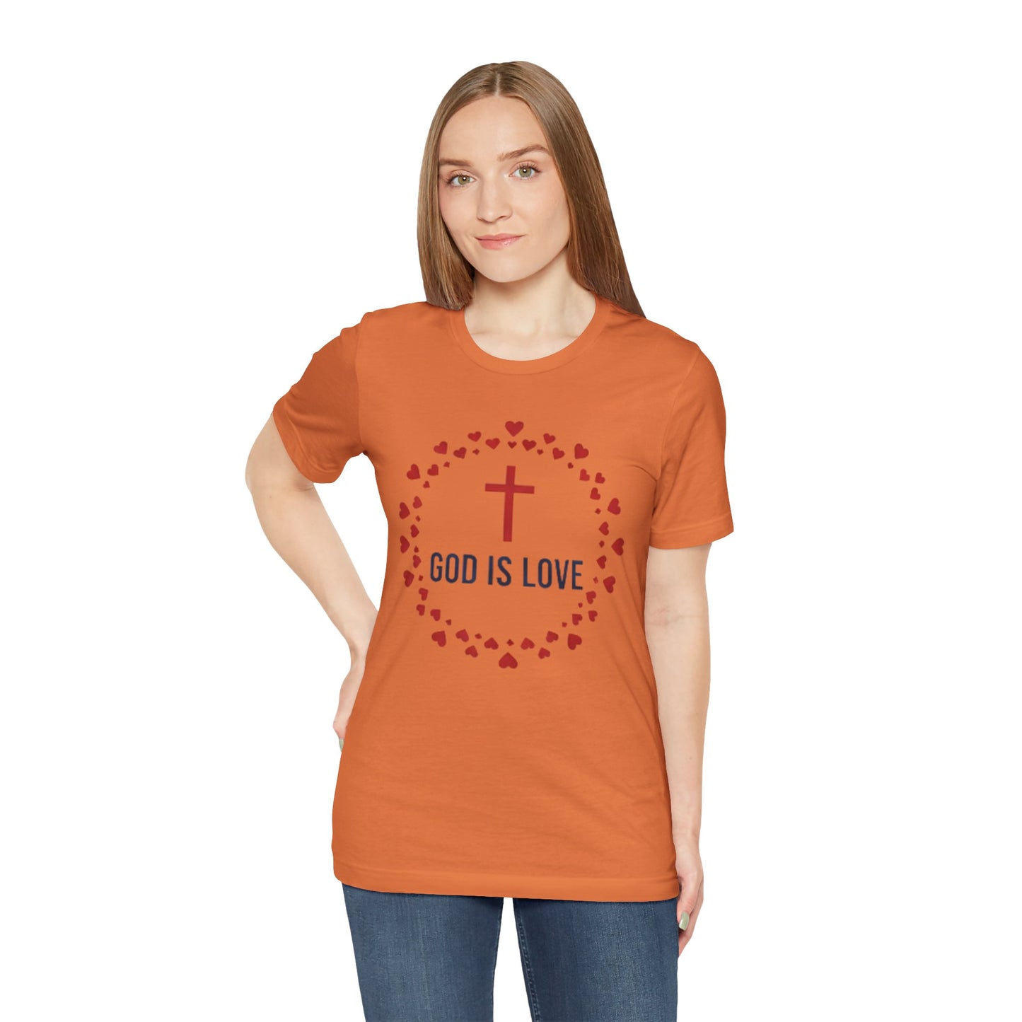 GOD IS LOVE Christian T‑Shirt — Inspirational Faith Tee