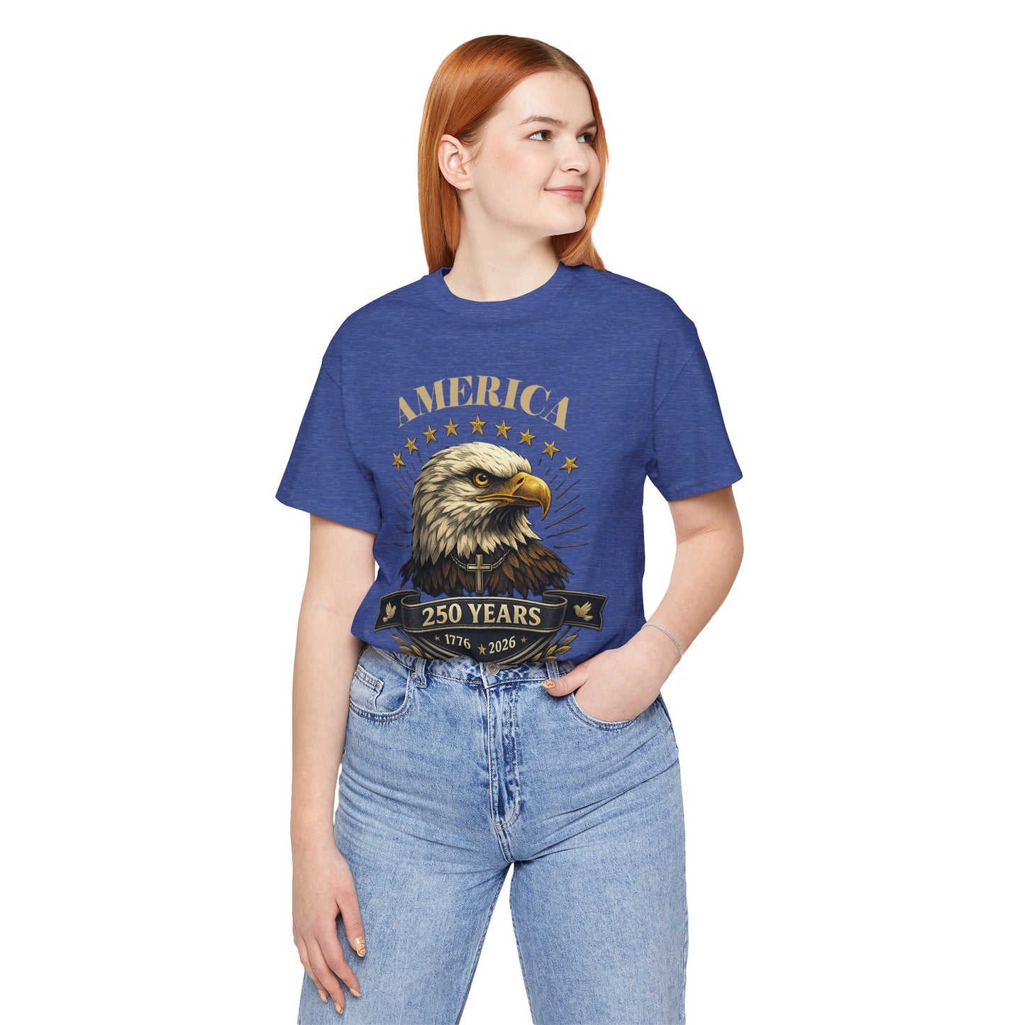America 250th Anniversary Eagle T-Shirt — 1776–2026 Patriotic Tee