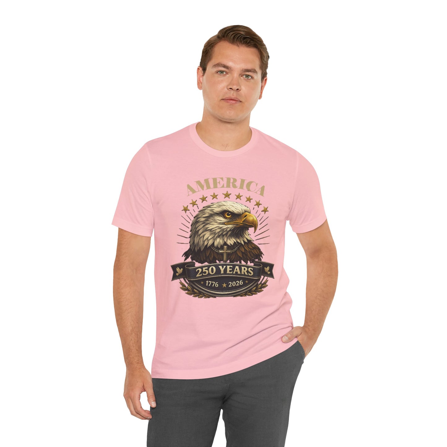 America 250th Anniversary Eagle T-Shirt — 1776–2026 Patriotic Tee