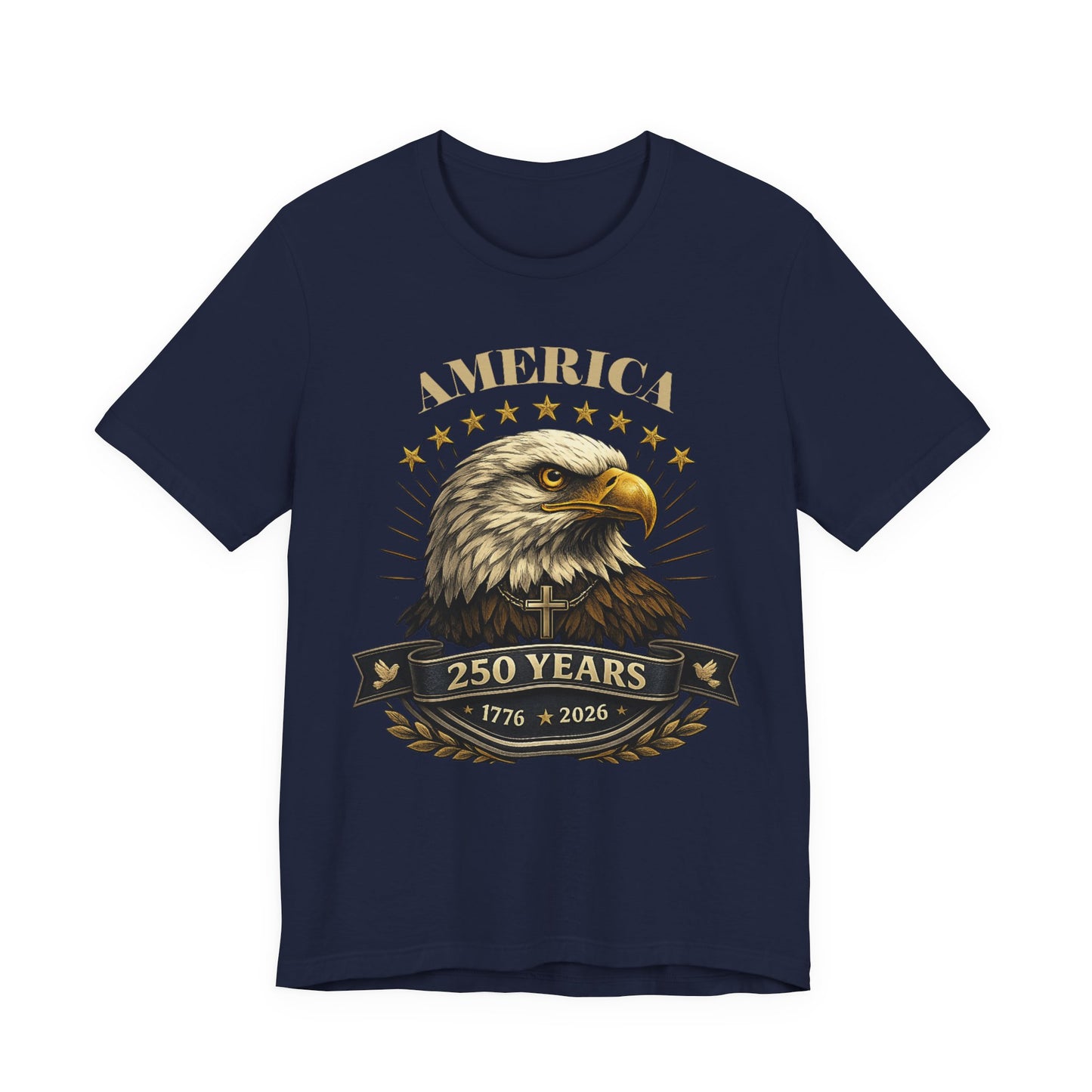 America 250th Anniversary Eagle T-Shirt — 1776–2026 Patriotic Tee