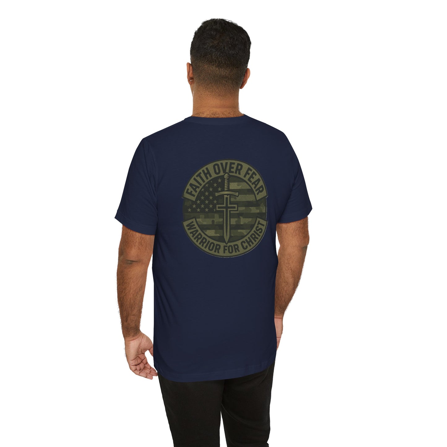 Faith Over Fear "Warrior for Christ" T-Shirt