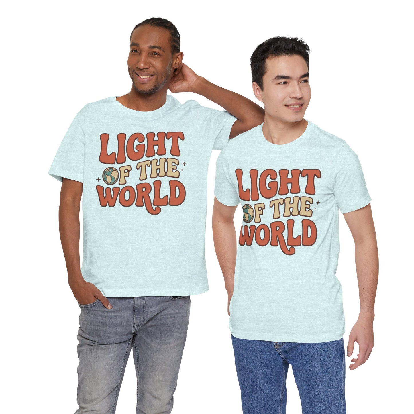 Light of the World T-Shirt — Inspirational Christian Tee