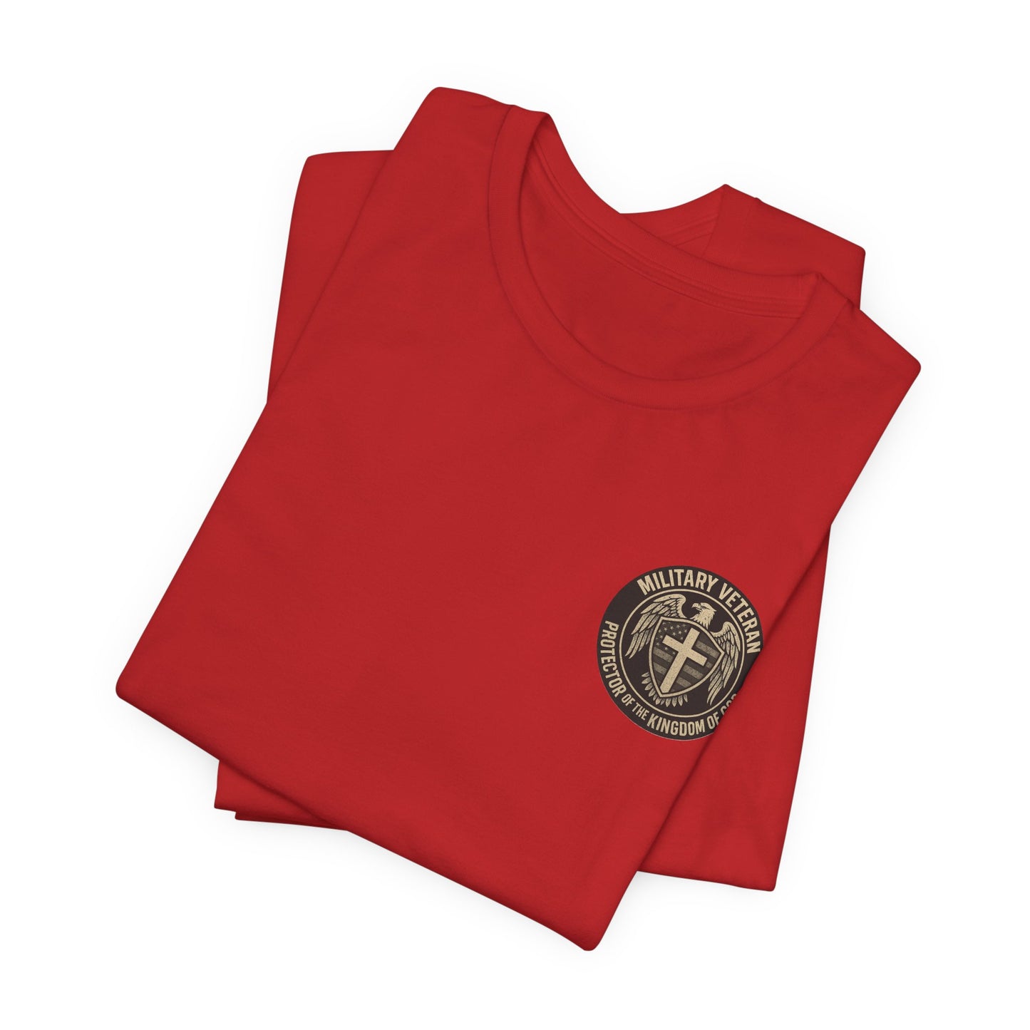 Veteran Protector Tee — "Military Veteran Protector of the Kingdom of God"