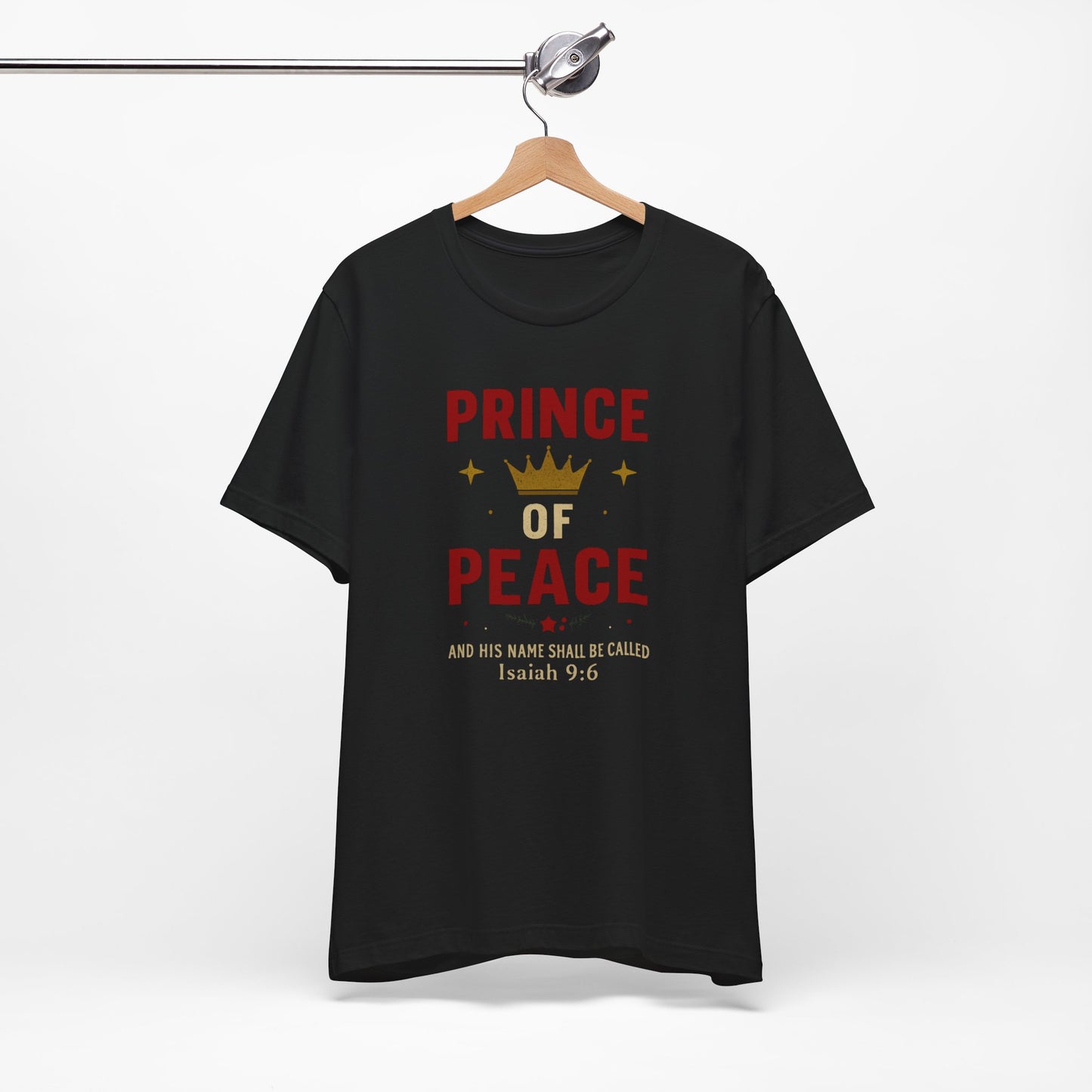 Prince of Peace Isaiah 9:6 T-Shirt — Bible Verse Christian Tee
