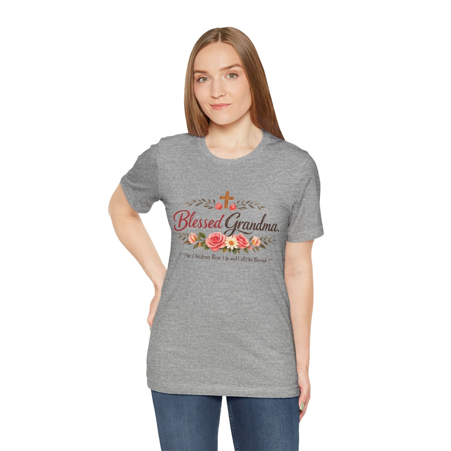 Blessed Grandma Floral Tee