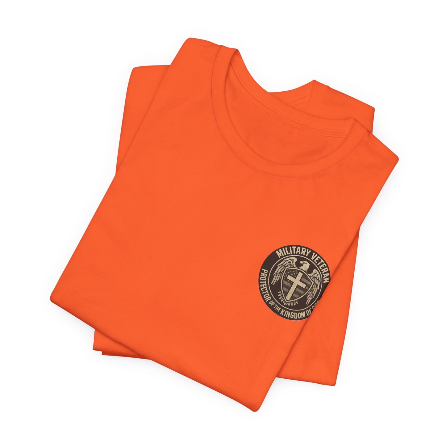 Veteran Protector Tee — "Military Veteran Protector of the Kingdom of God"