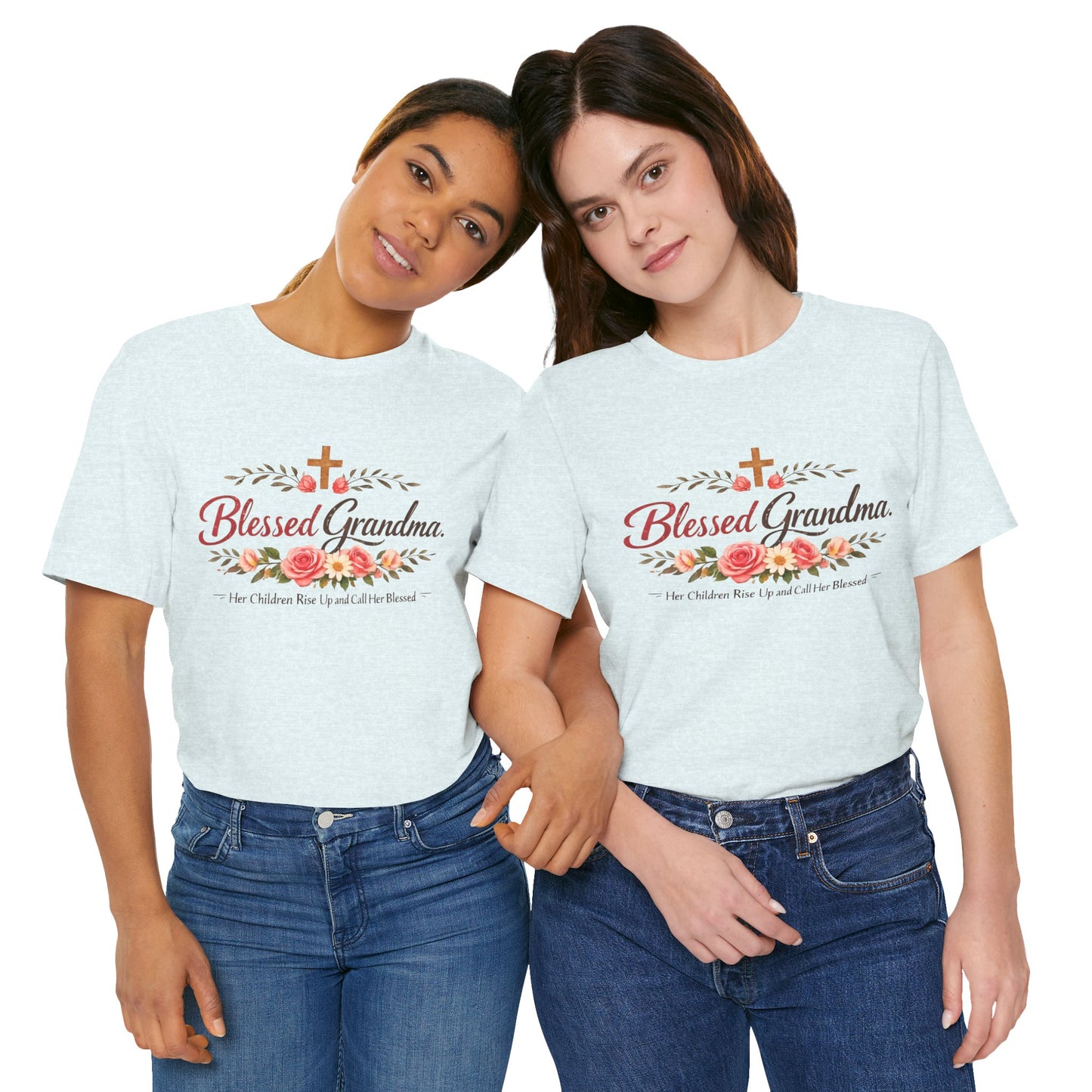 Blessed Grandma Floral Tee
