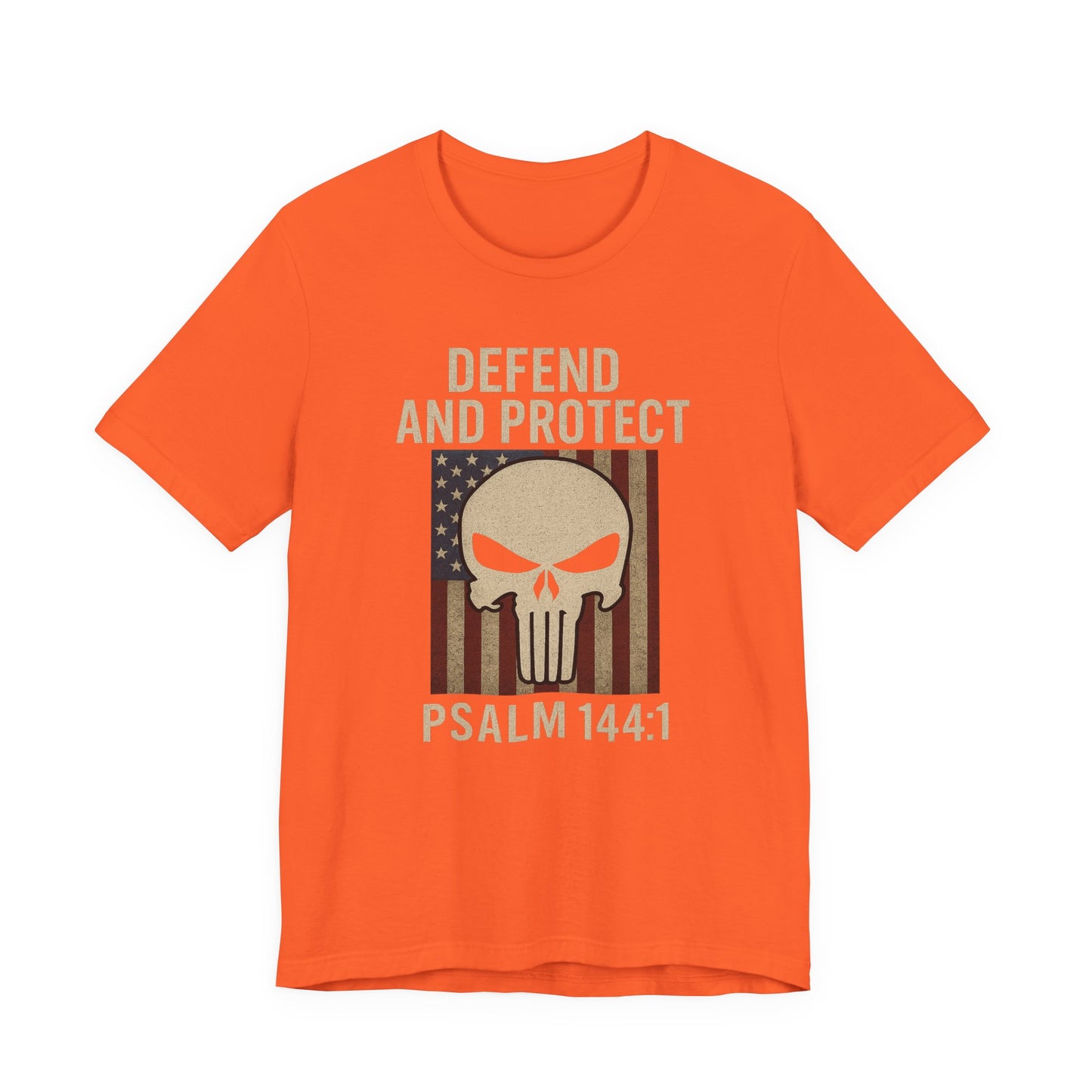 Defend and Protect Bible Verse Psalm 144:1 T-Shirt