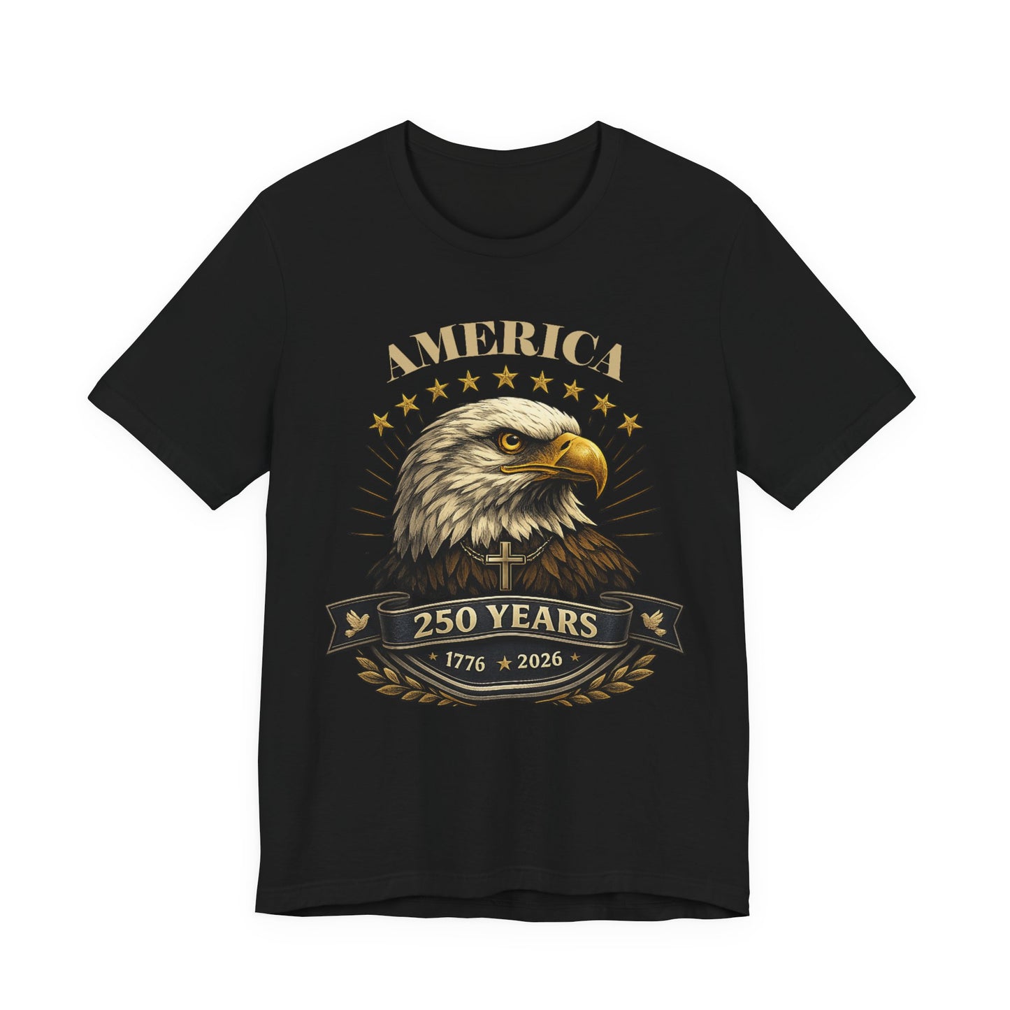 America 250th Anniversary Eagle T-Shirt — 1776–2026 Patriotic Tee