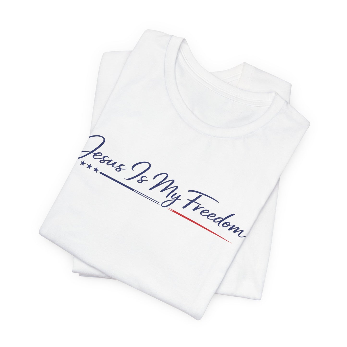 Jesus Is My Freedom T-Shirt - Inspirational Christian Faith Tee