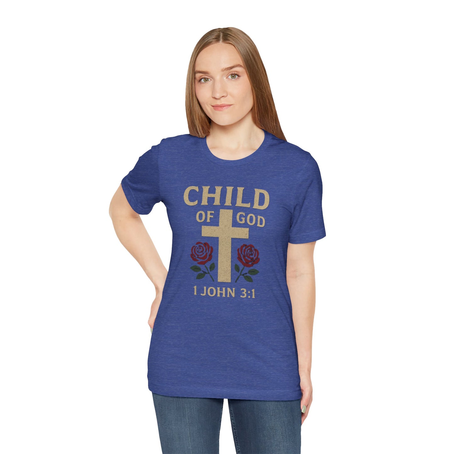 Child of God T-Shirt — 1 John 3:1 Bible Verse Christian Tee