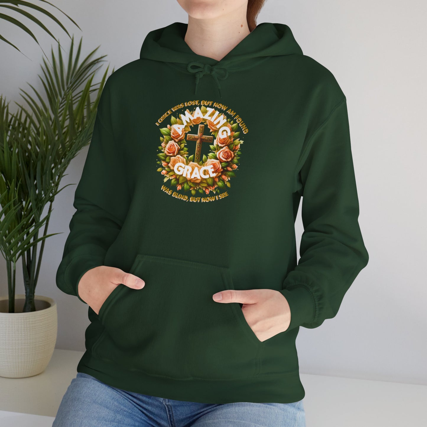 Unisex Heavy Blend™ Hooded Sweatshirt "Amazing Grace"