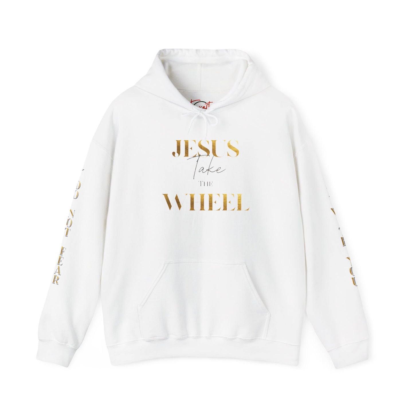 Unisex Heavy Blend™ "Jesus Take the Wheel" Hooded Sweatshirt