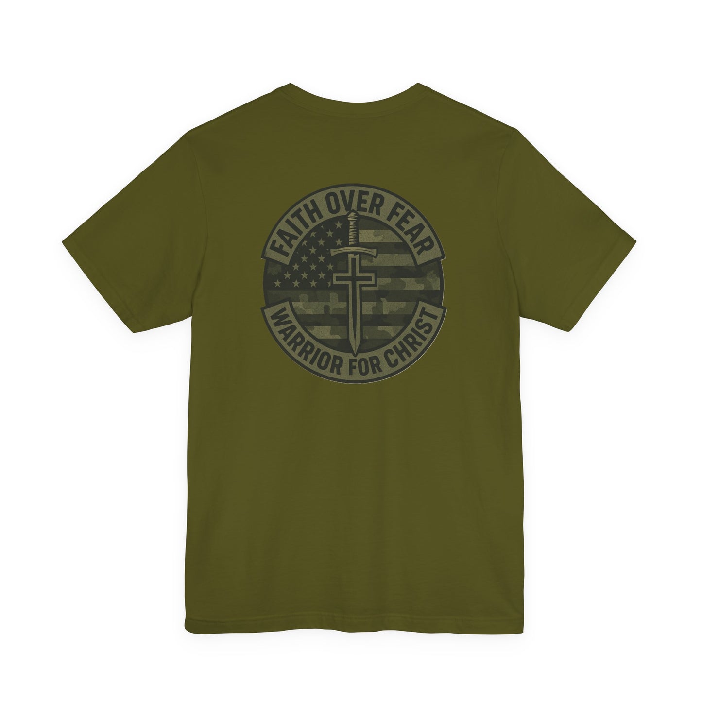 Faith Over Fear "Warrior for Christ" T-Shirt