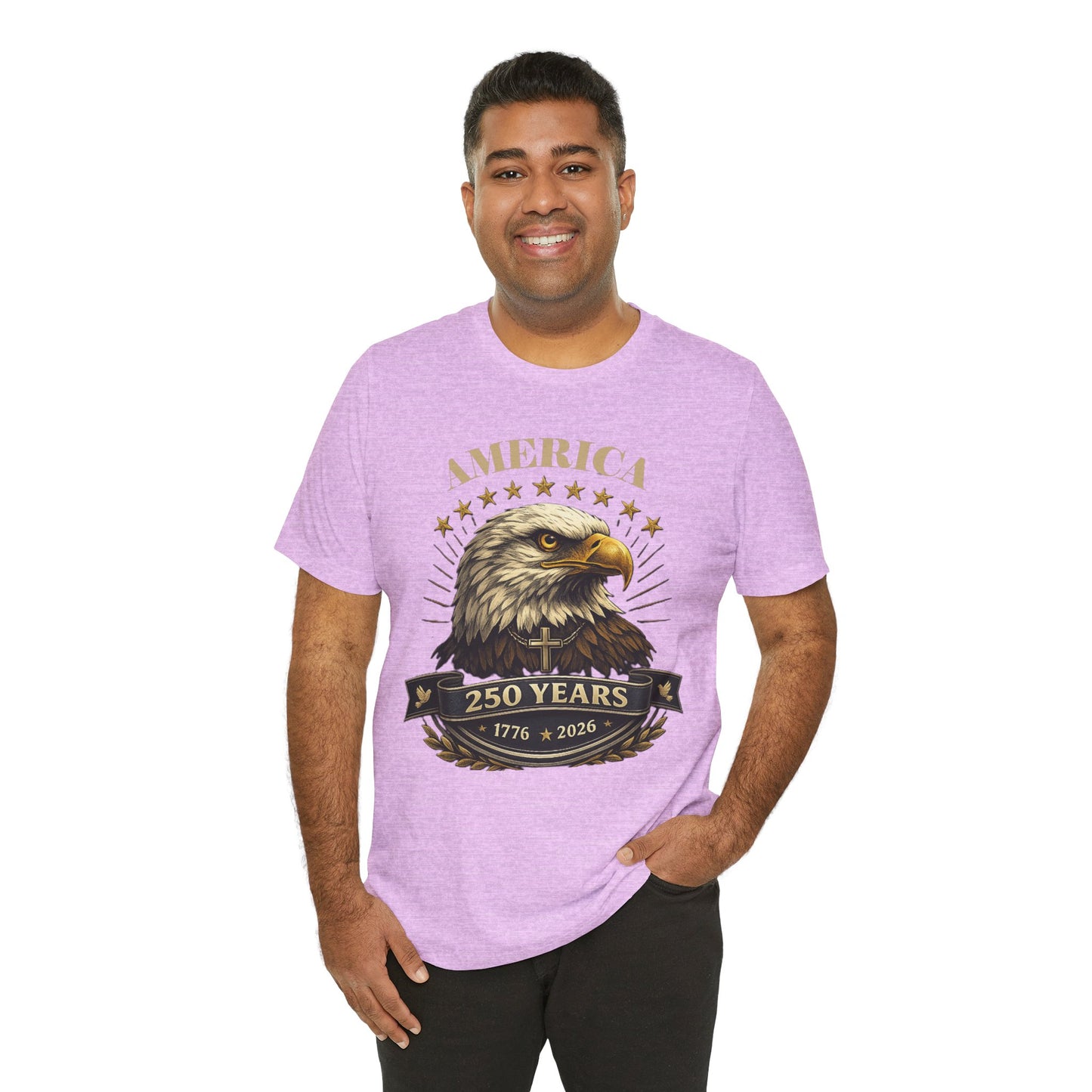 America 250th Anniversary Eagle T-Shirt — 1776–2026 Patriotic Tee