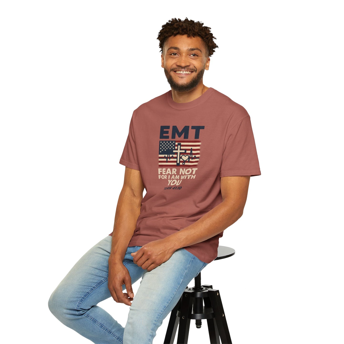 EMT "Fear Not For I Am With You" T-Shirt