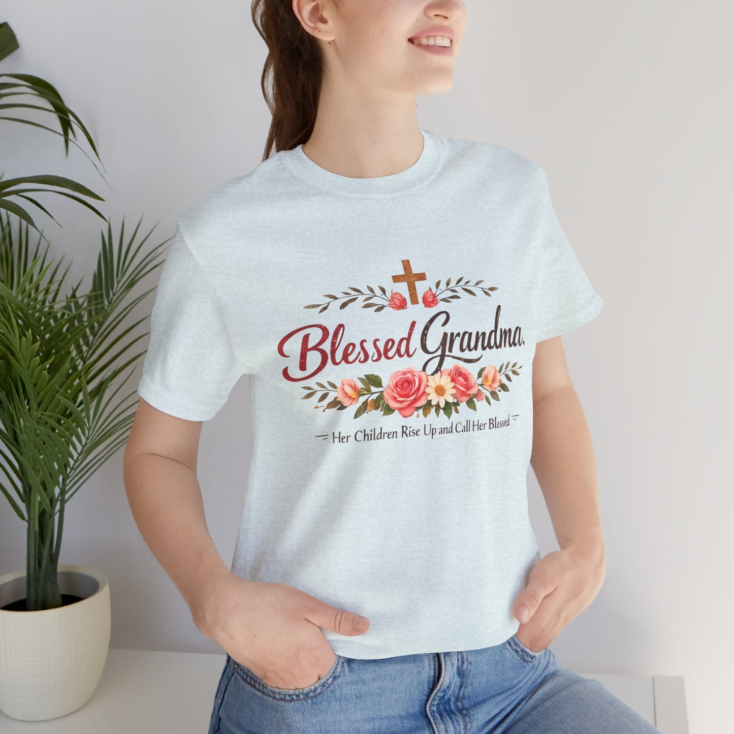 Blessed Grandma Floral Tee