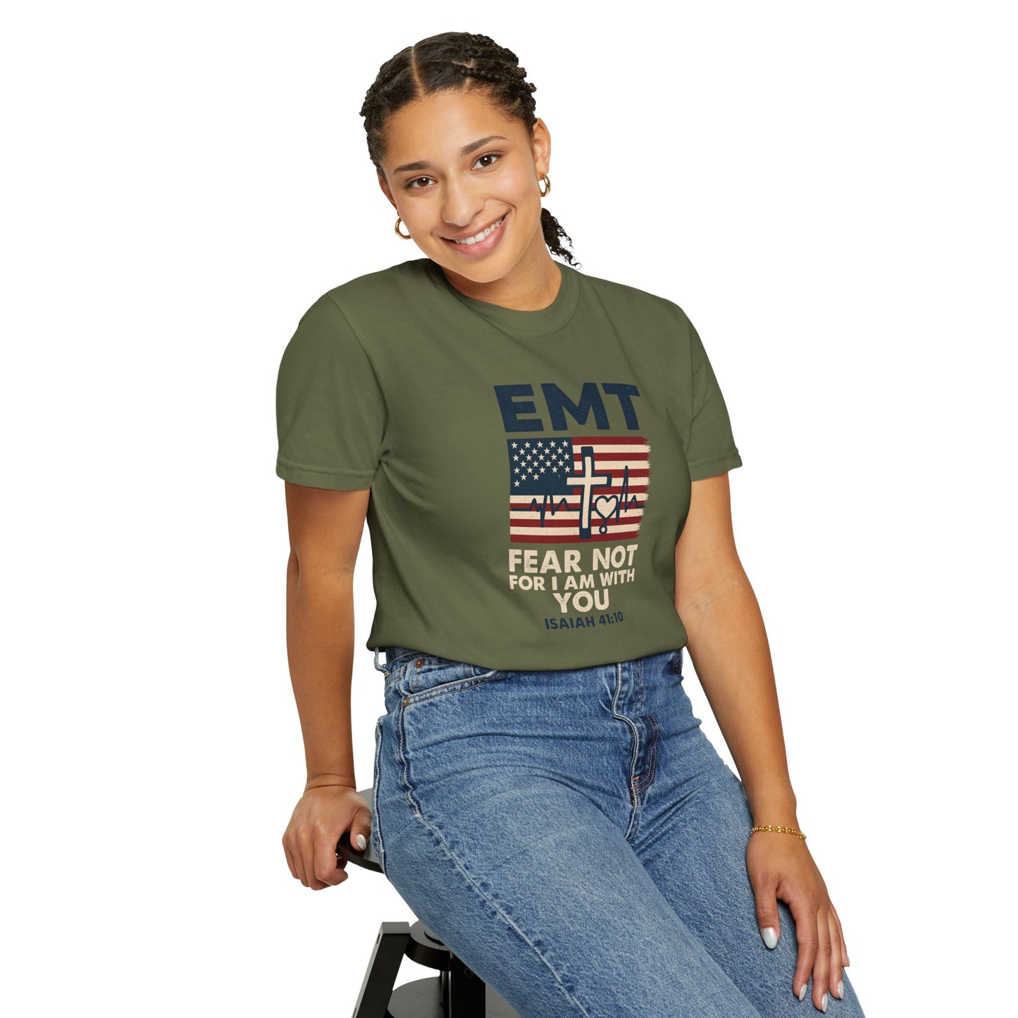 EMT "Fear Not For I Am With You" T-Shirt