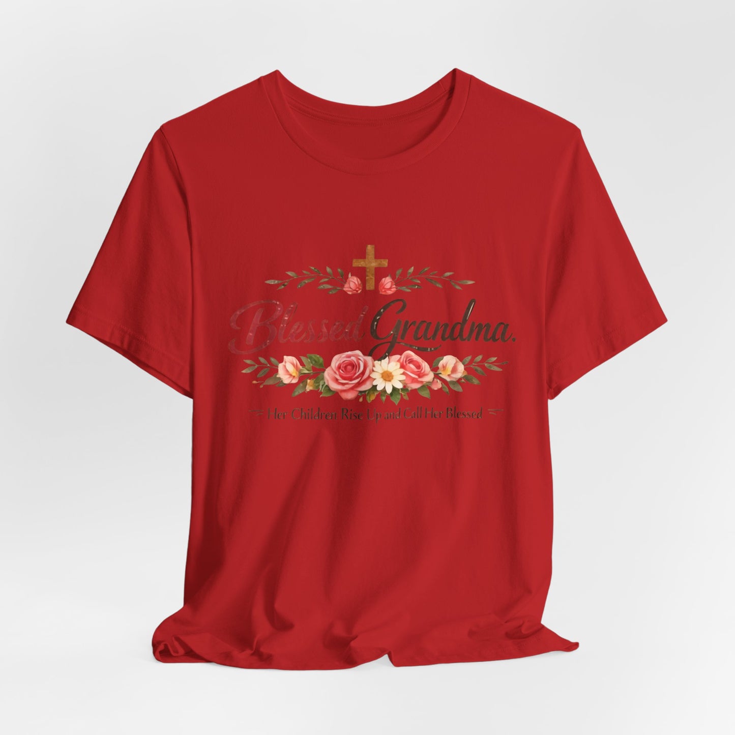 Blessed Grandma Floral Tee