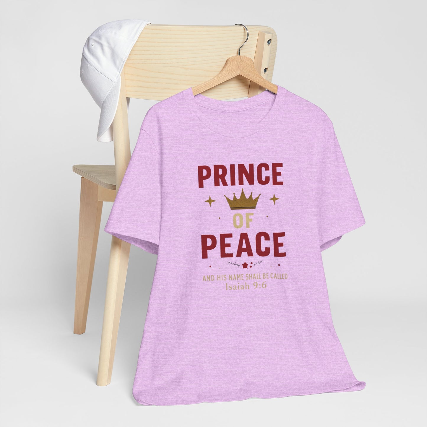 Prince of Peace Isaiah 9:6 T-Shirt — Bible Verse Christian Tee