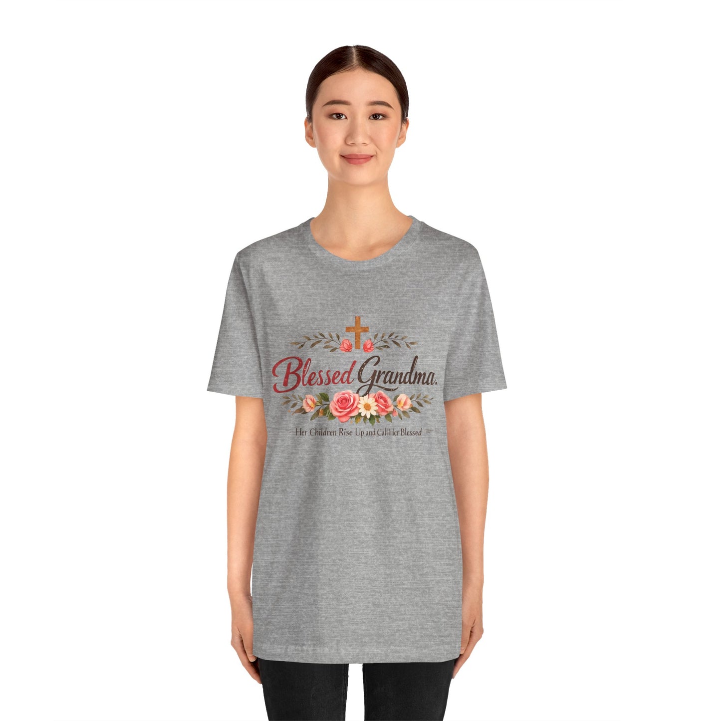 Blessed Grandma Floral Tee