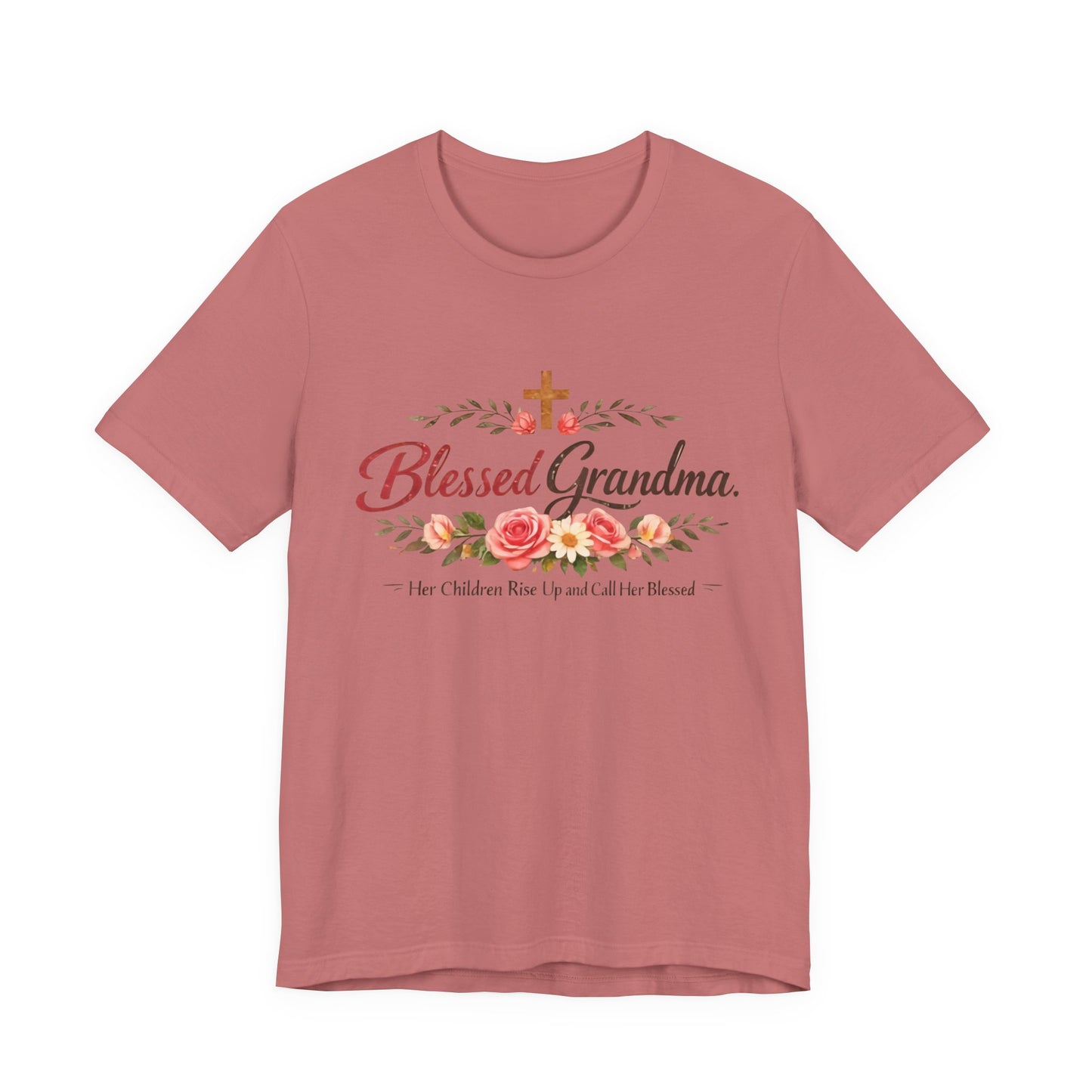 Blessed Grandma Floral Tee