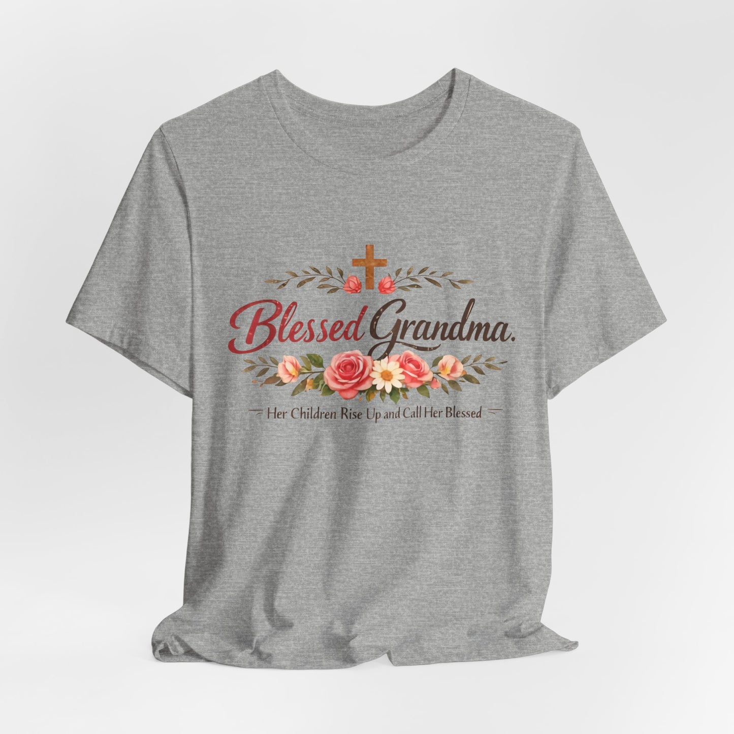 Blessed Grandma Floral Tee
