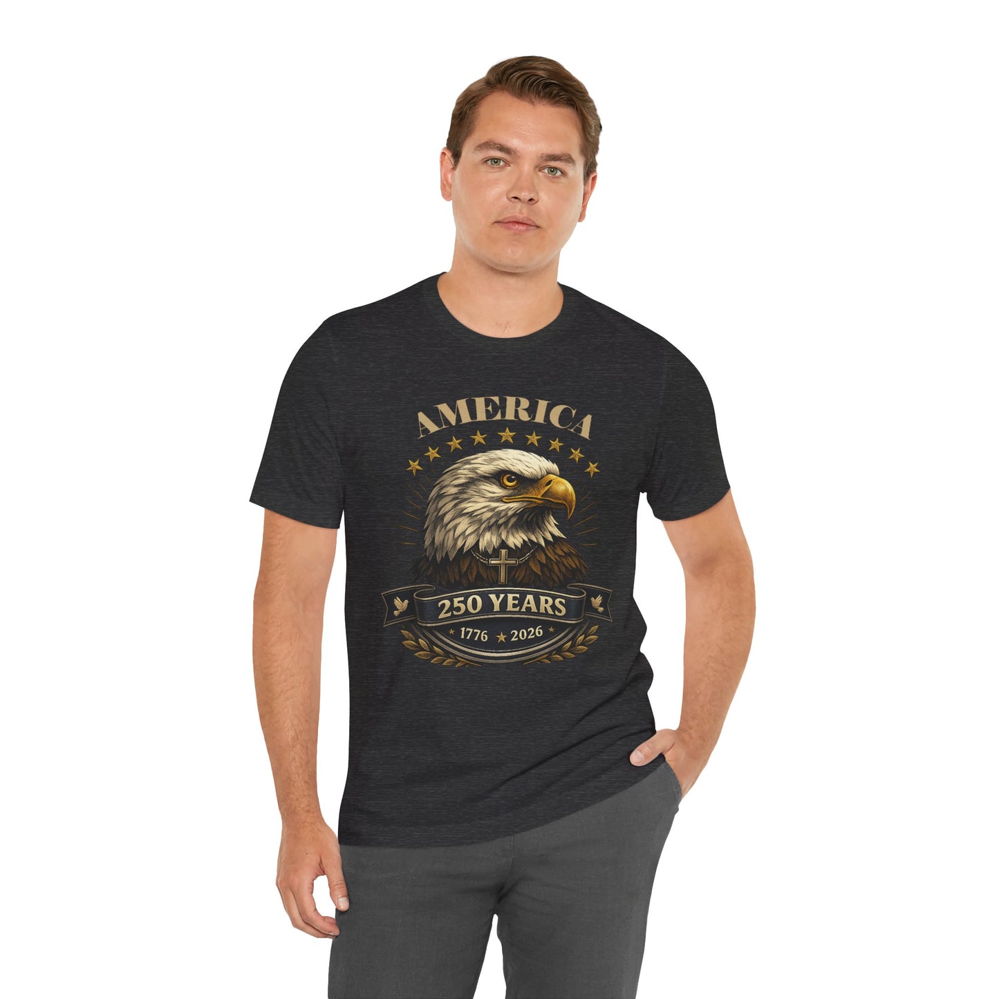 America 250th Anniversary Eagle T-Shirt — 1776–2026 Patriotic Tee
