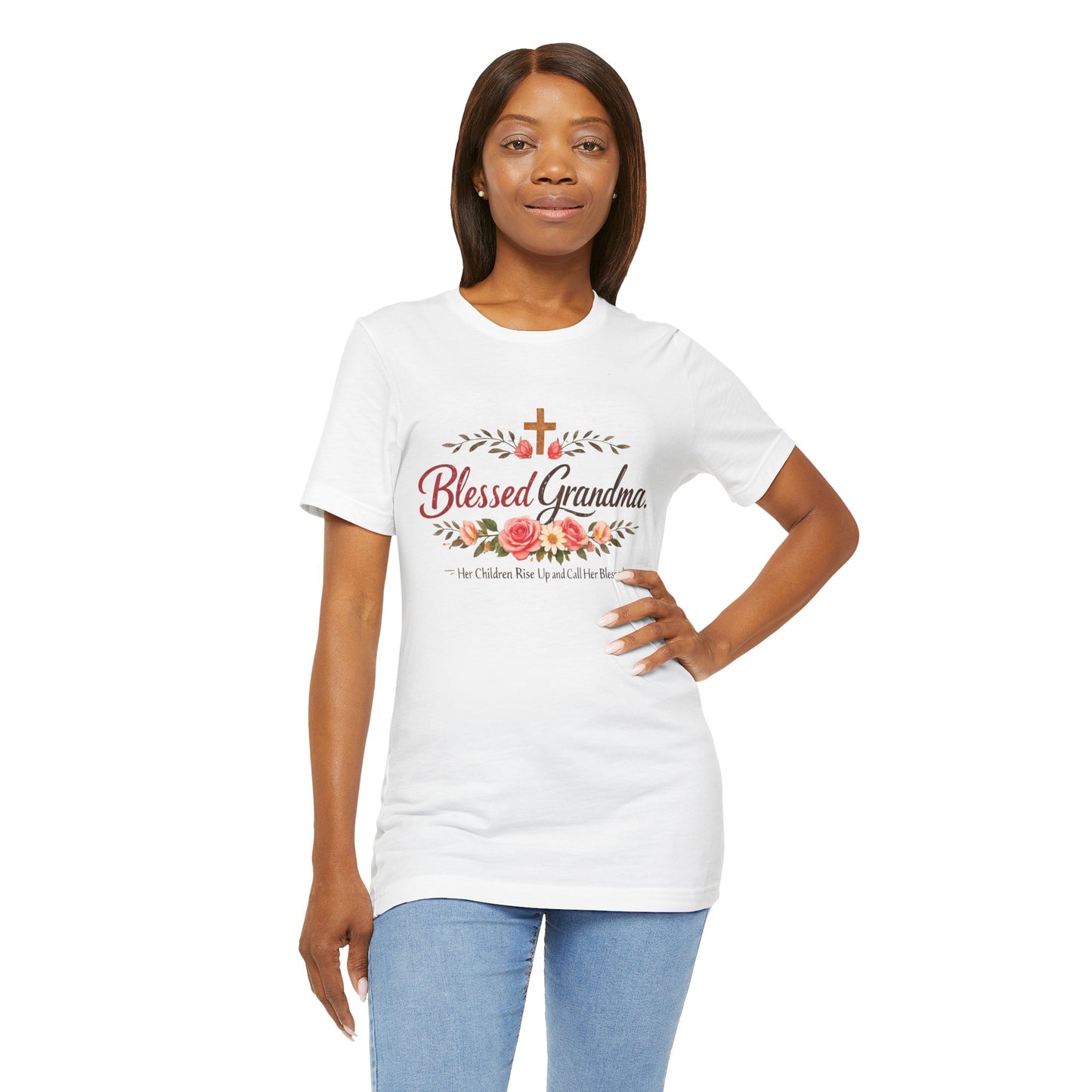 Blessed Grandma Floral Tee