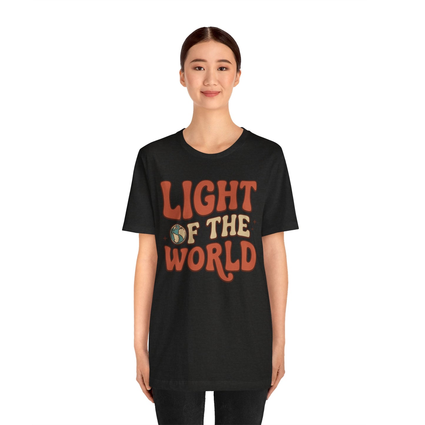 Light of the World T-Shirt — Inspirational Christian Tee