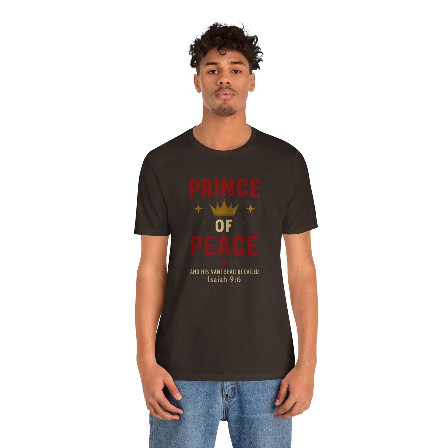 Prince of Peace Isaiah 9:6 T-Shirt — Bible Verse Christian Tee