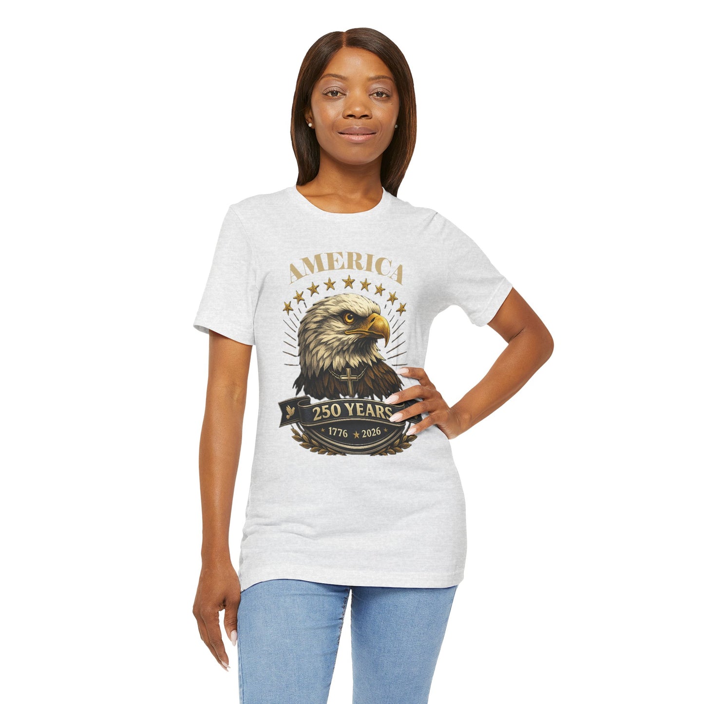 America 250th Anniversary Eagle T-Shirt — 1776–2026 Patriotic Tee