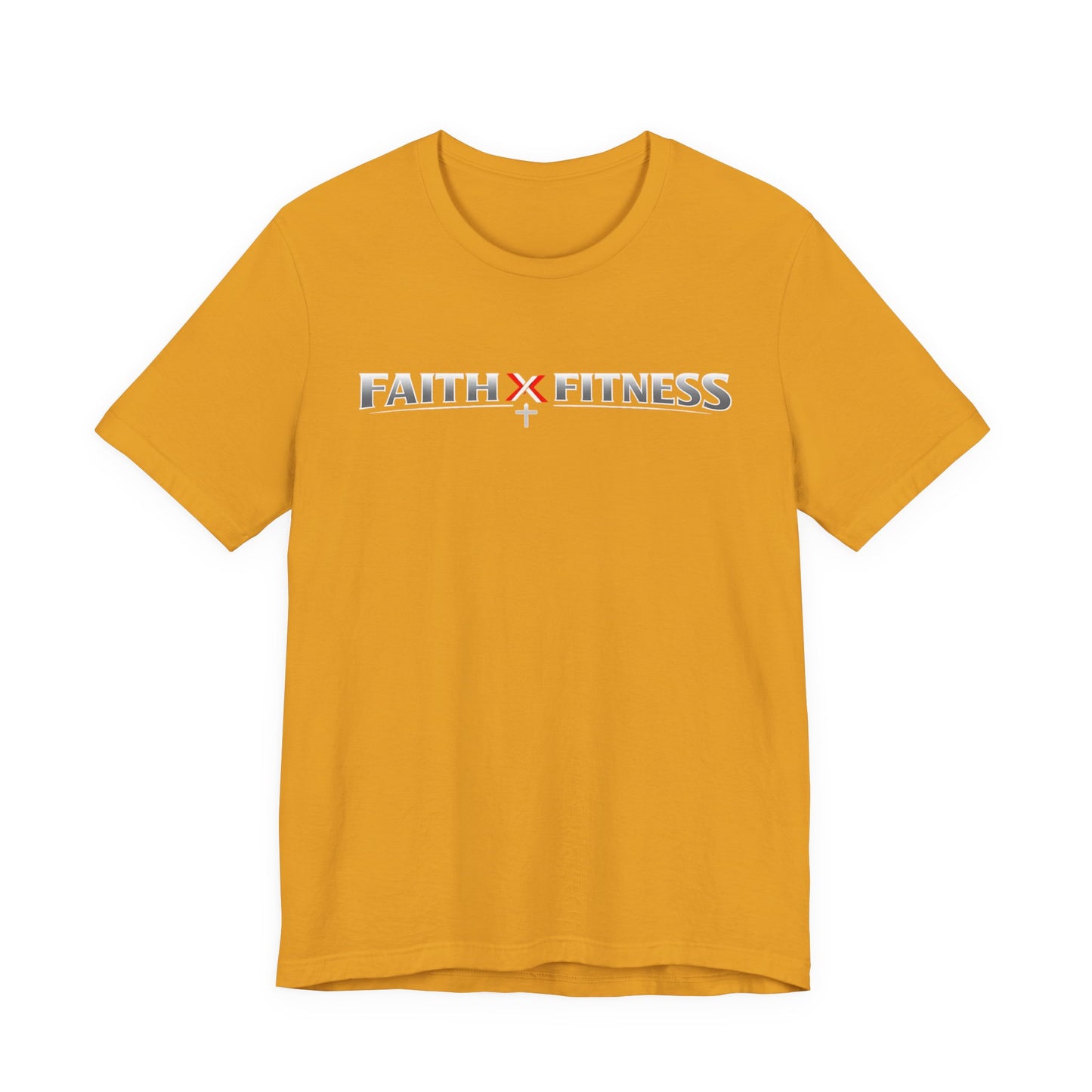 Faith x Fitness T-Shirt — Inspirational Workout Tee