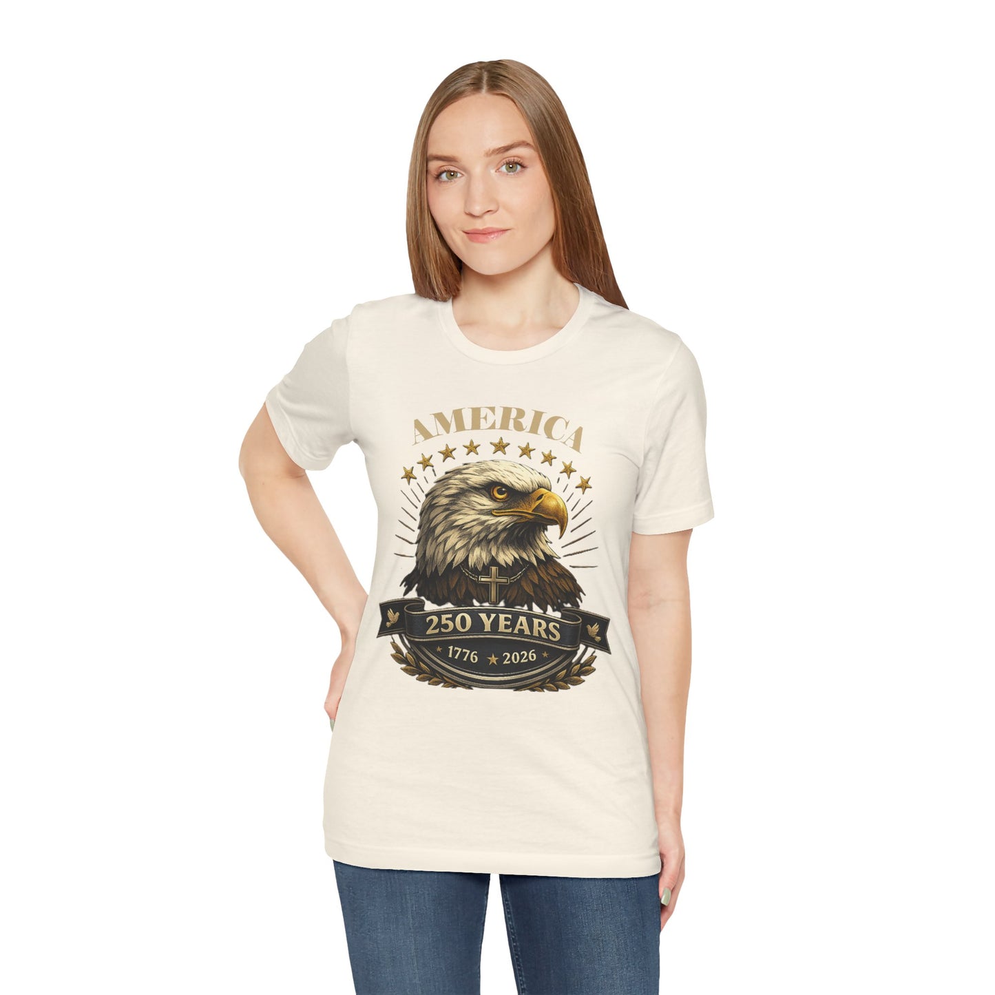 America 250th Anniversary Eagle T-Shirt — 1776–2026 Patriotic Tee