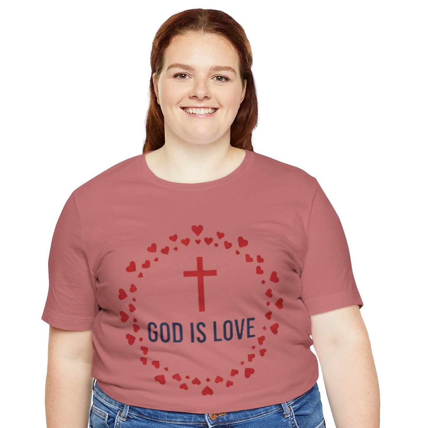 GOD IS LOVE Christian T‑Shirt — Inspirational Faith Tee