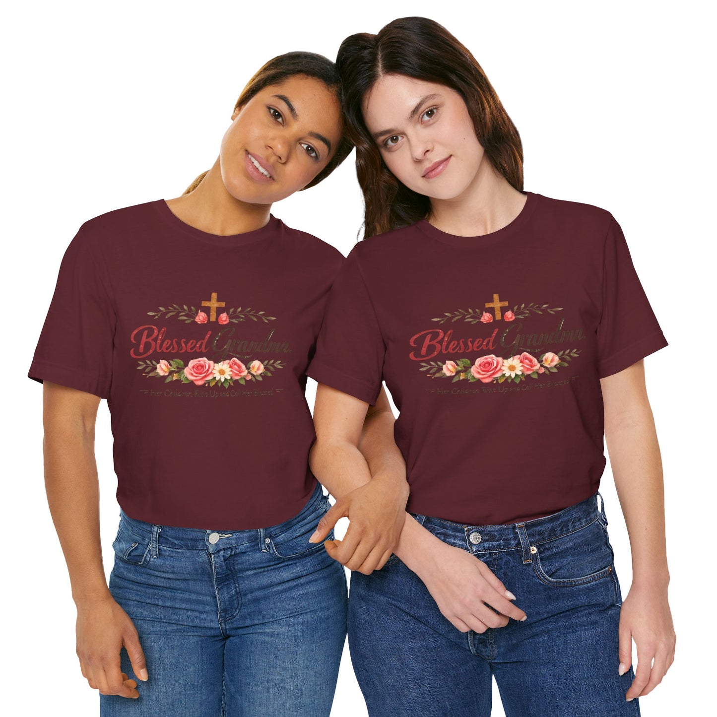 Blessed Grandma Floral Tee