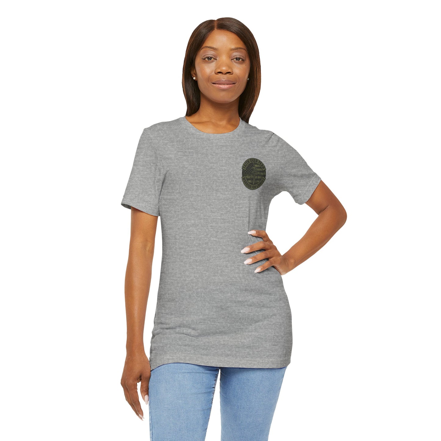 Faith Over Fear "Warrior for Christ" T-Shirt