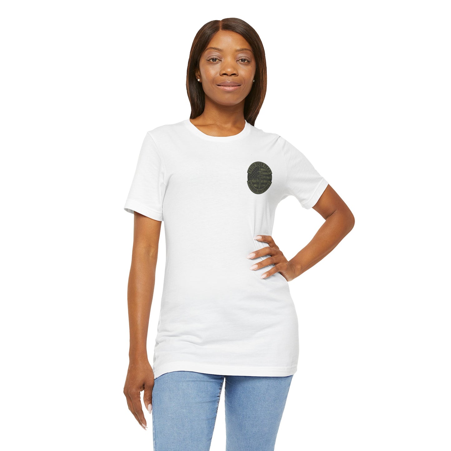 Faith Over Fear "Warrior for Christ" T-Shirt