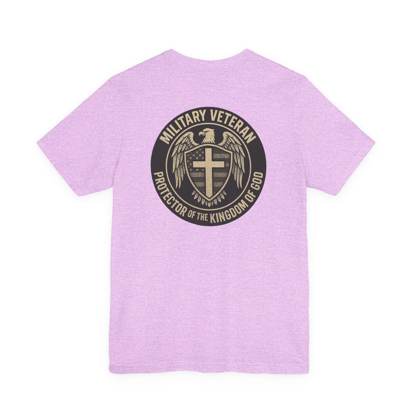 Veteran Protector Tee — "Military Veteran Protector of the Kingdom of God"