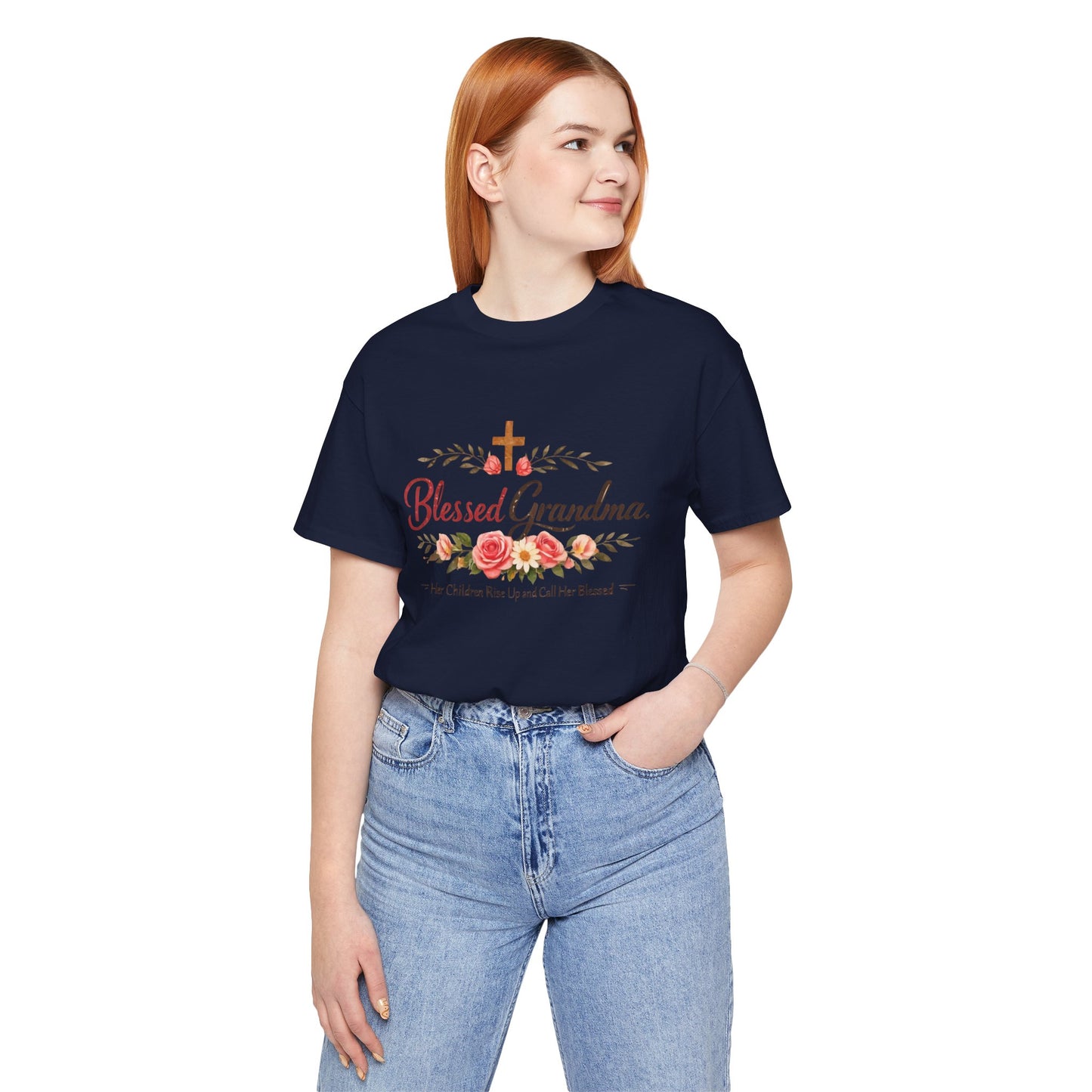 Blessed Grandma Floral Tee