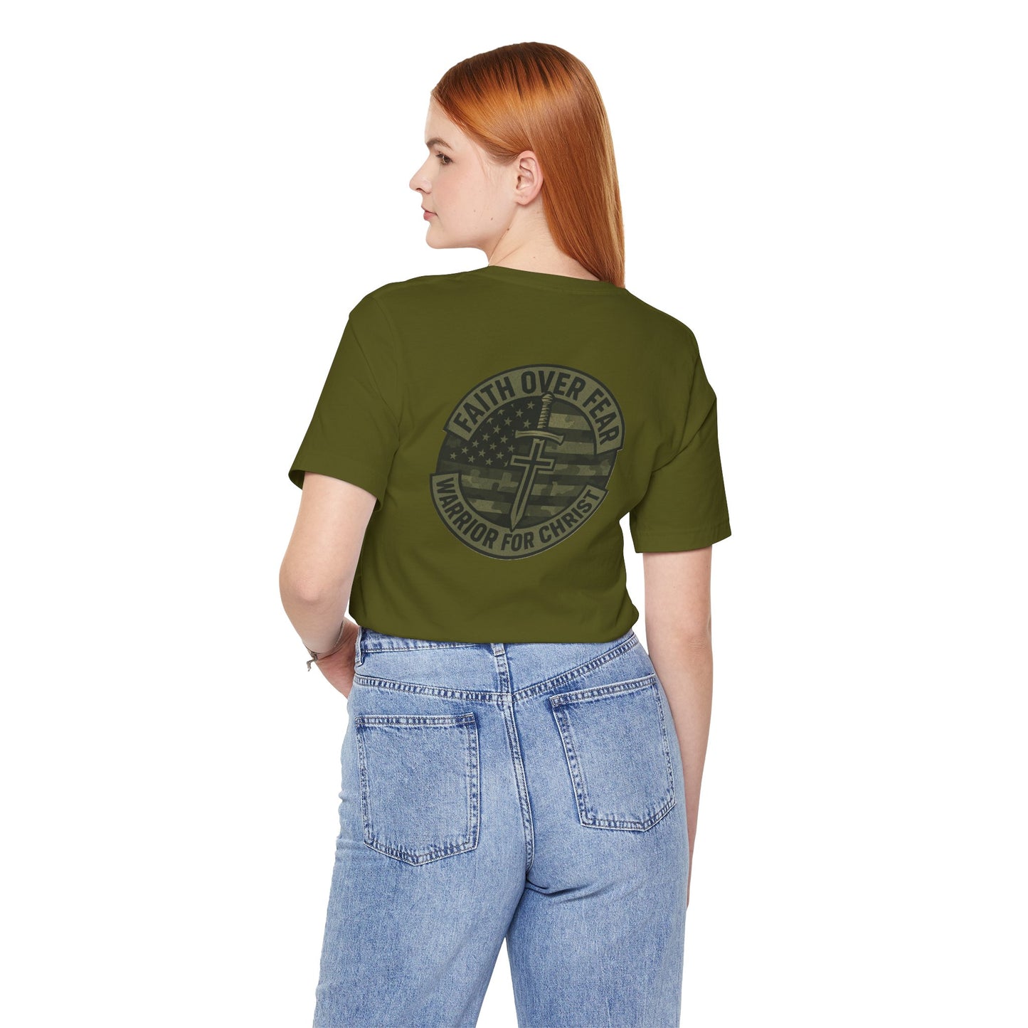Faith Over Fear "Warrior for Christ" T-Shirt