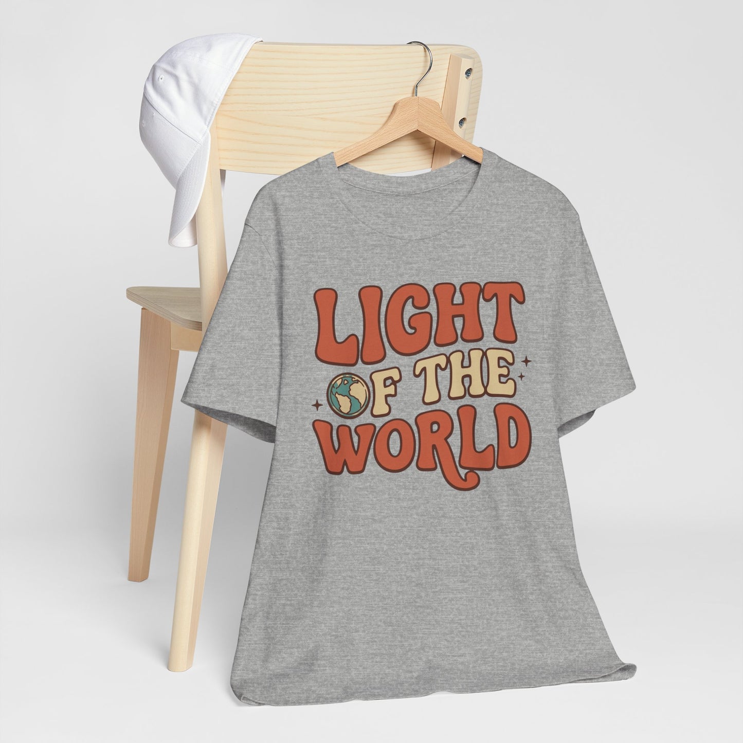 Light of the World T-Shirt — Inspirational Christian Tee