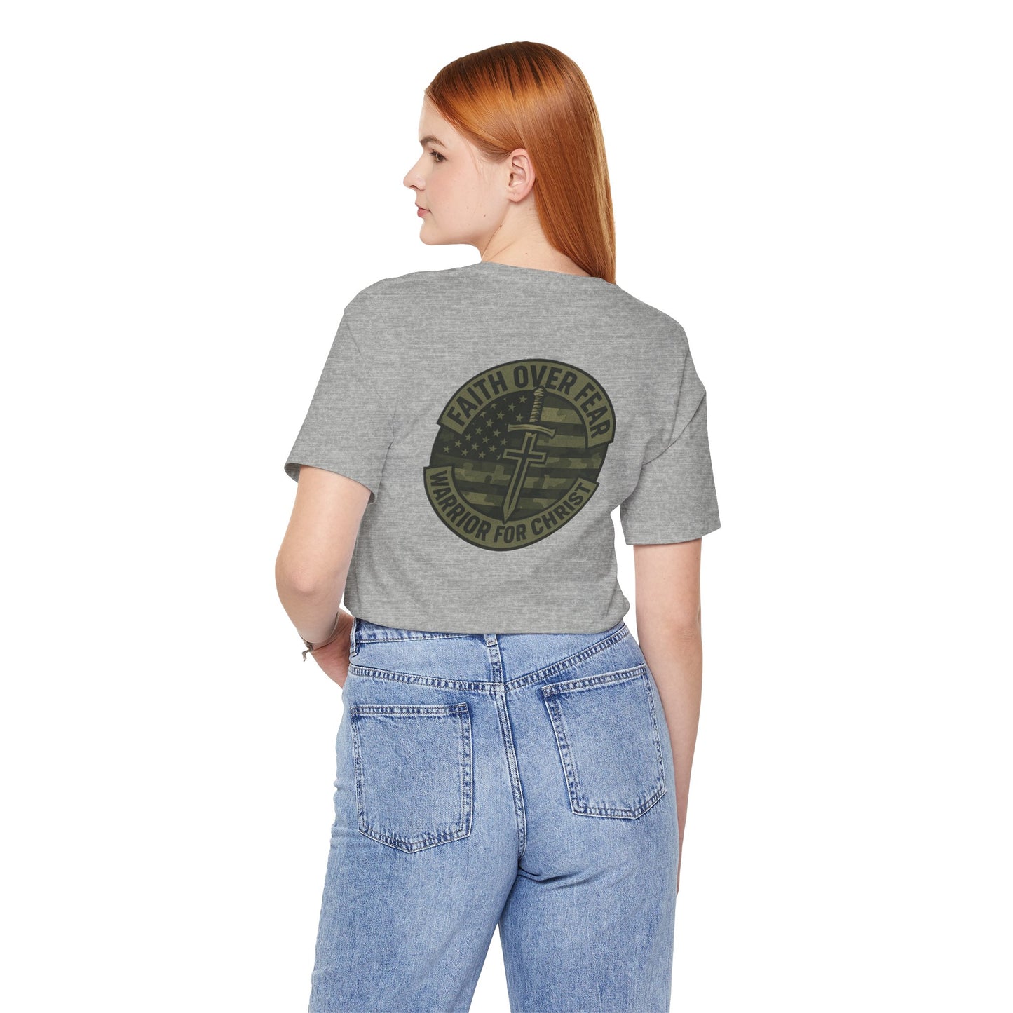 Faith Over Fear "Warrior for Christ" T-Shirt